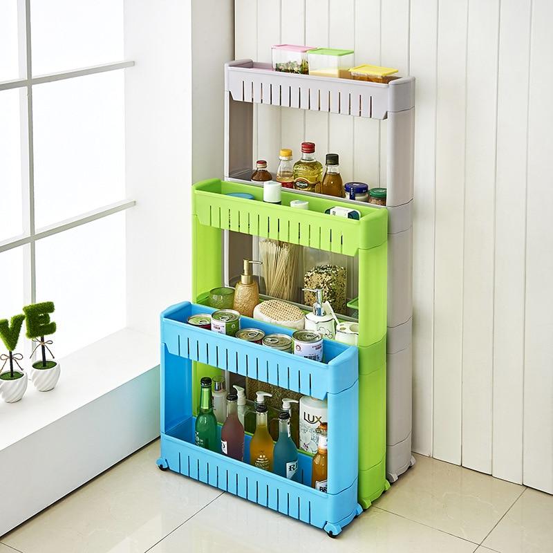storage plastic racks with different shelve layers