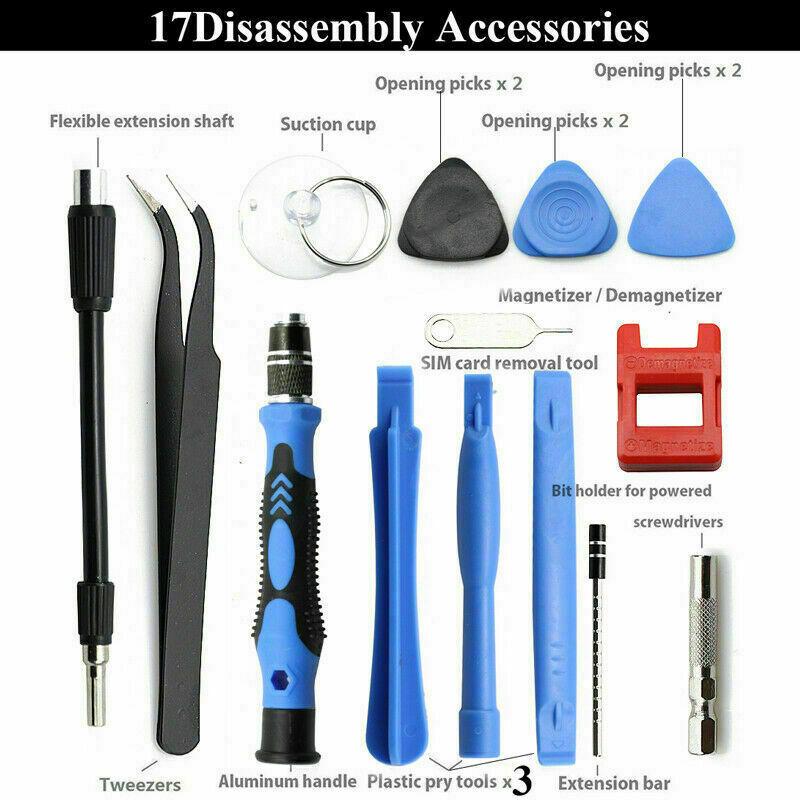 carepertm 115 in 1 precision screwdriver set