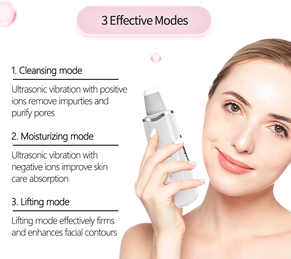 ultrasonic skin scrubber benefits