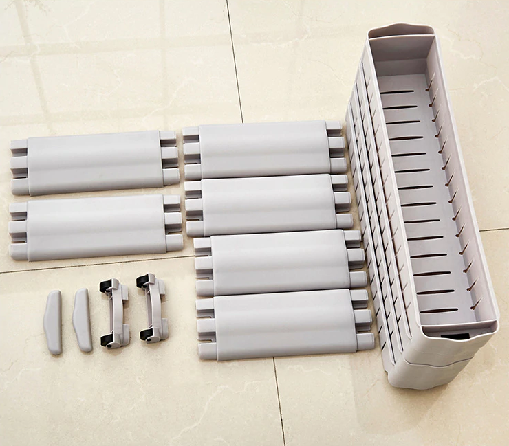 vertical interspace storage plastic rack parts