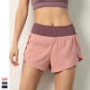 womens running shorts with zip pockets