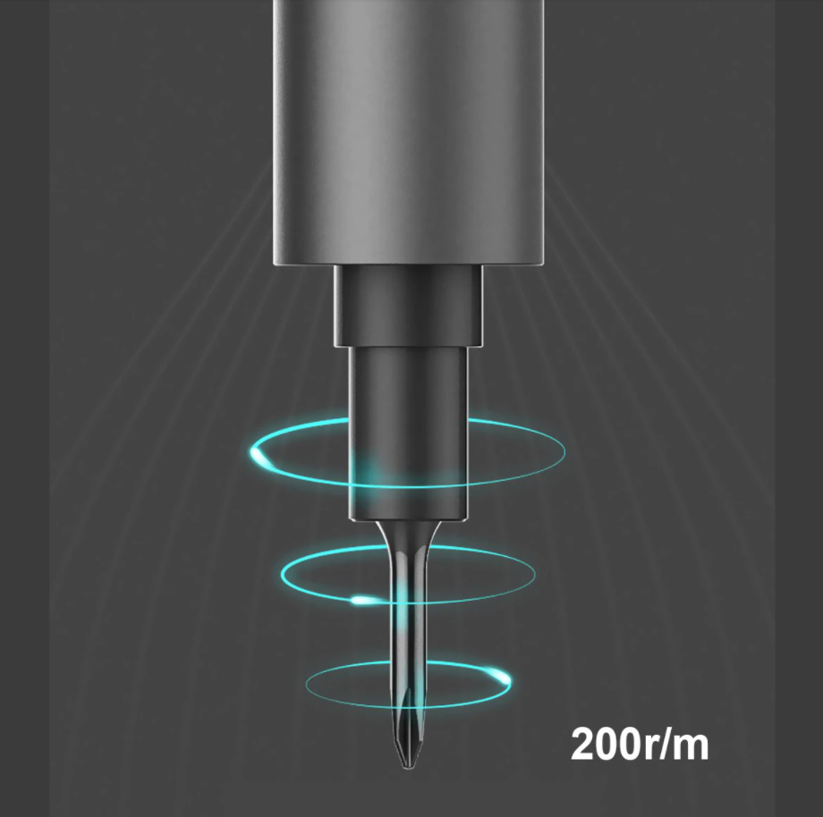 wowstick precision screwdriver rotation per minute