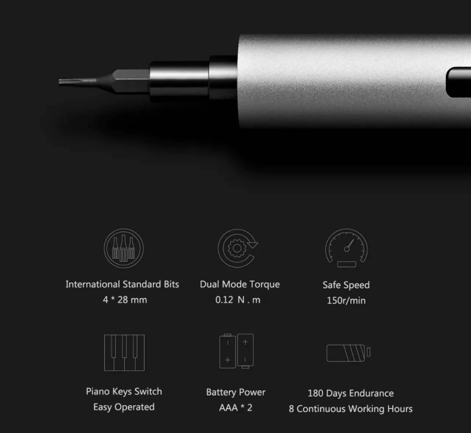 Electric Wowstick screwdriver product features