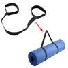 yoga mat and strap