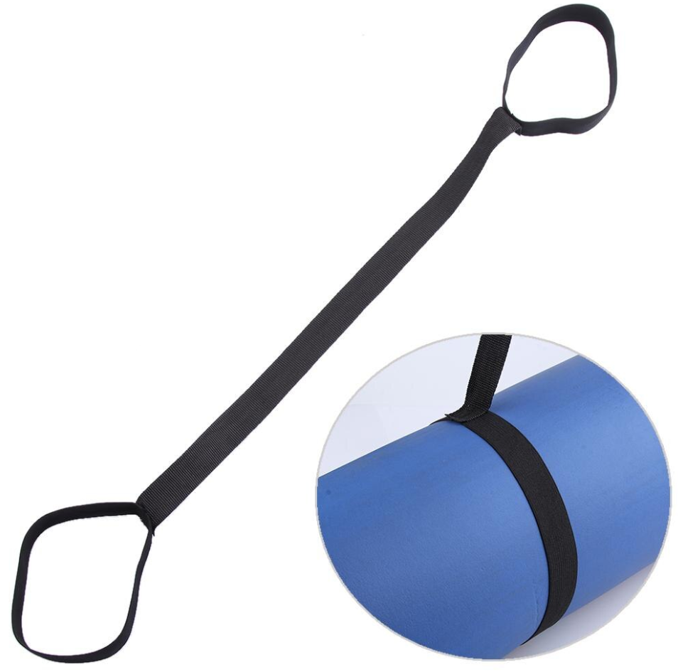 yoga mat elastic harness strap